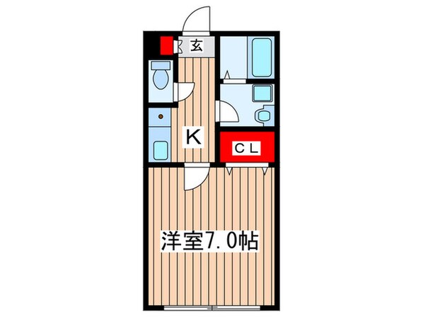 CASA松原の物件間取画像